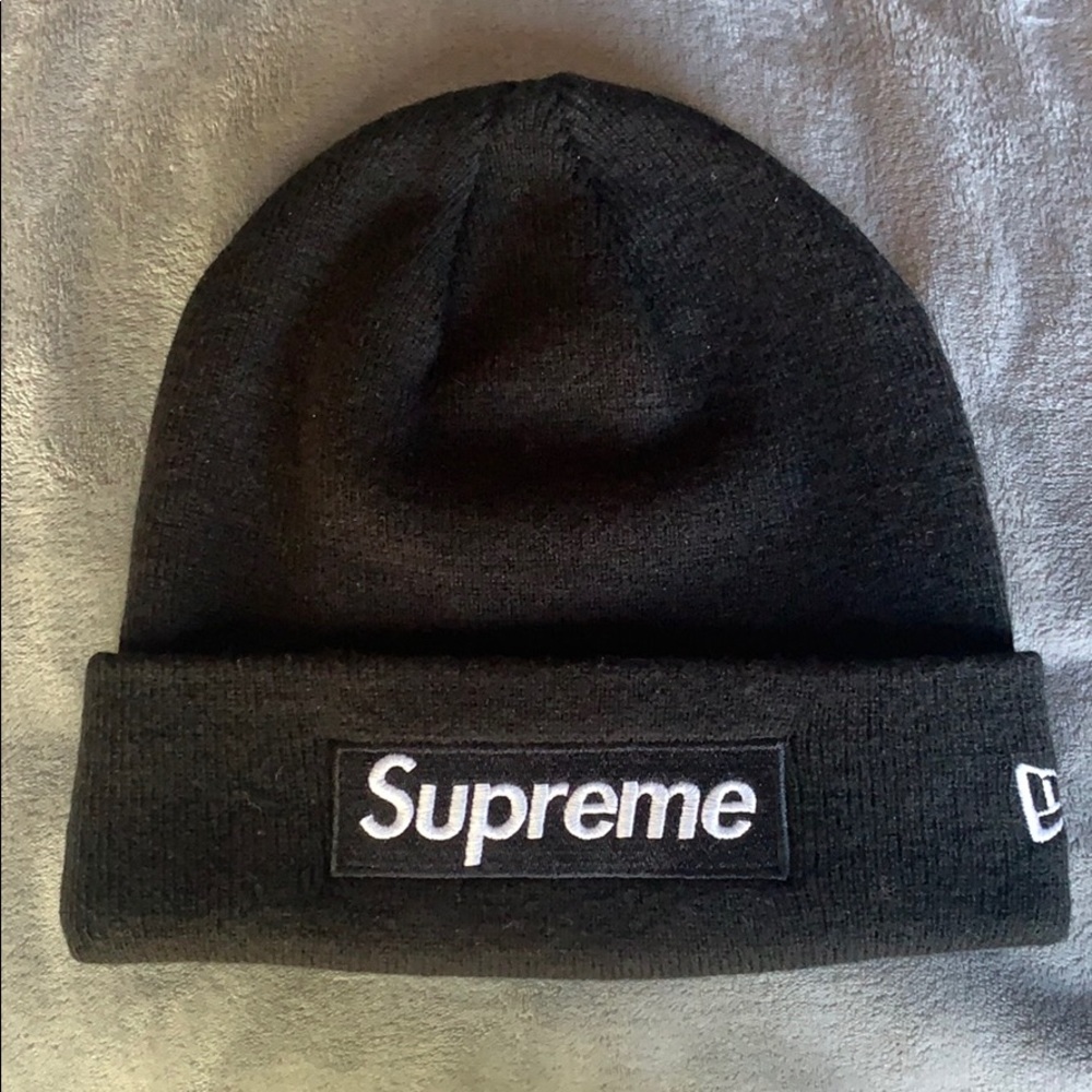 Supreme Box Logo Beanie (Black) (2018 Release)